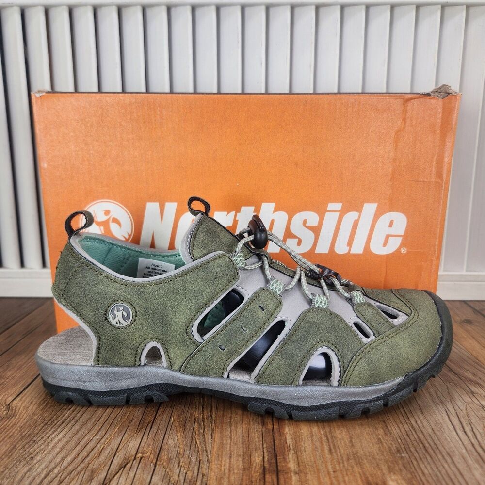 Northside Burke II Sport Sandal Womens 7 Olive Green Outdoors Trail Hiking Shoes